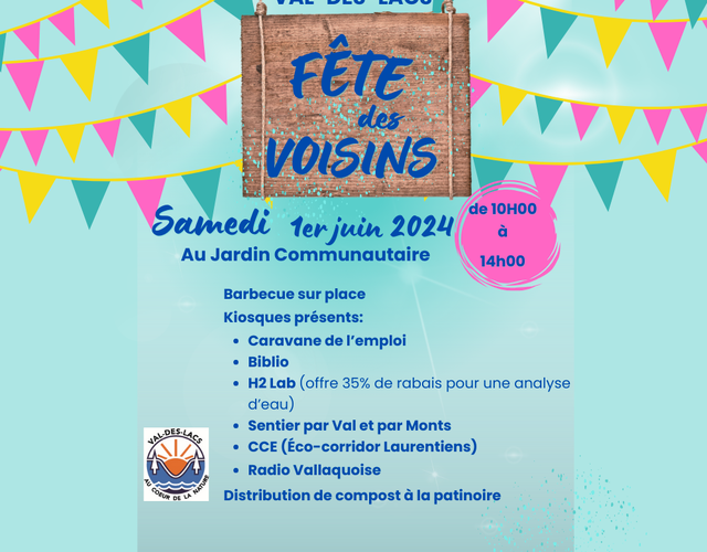 LA FÊTE DES VOISINS ARRIVE BIENTÔT