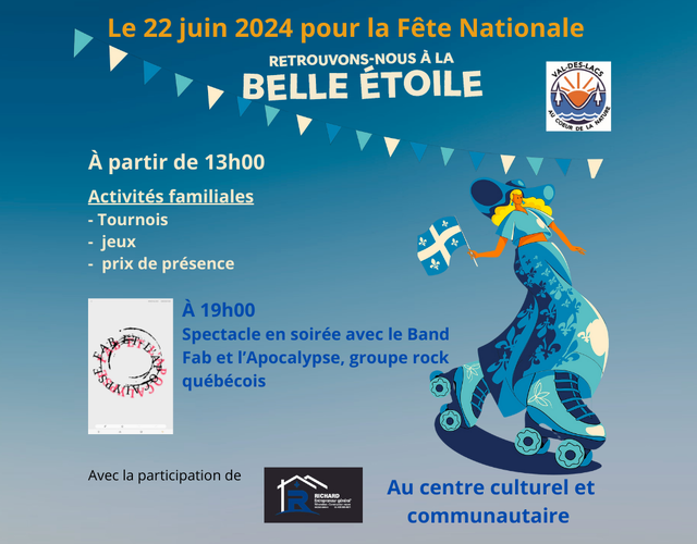 Fête nationale - 22 juin 2024